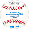 Larry Haney Autographed Official MLB Baseball Baltimore Orioles "66 WS Champs" Beckett BAS QR #BM25444