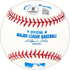 Bob Will Autographed Official MLB Baseball Chicago Cubs Beckett BAS QR #BM25457