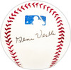 Gene Verble Autographed Official MLB Baseball Washington Senators Beckett BAS QR #BM25553