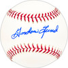 Gordon Lund Autographed Official MLB Baseball Pilots, Indians Beckett BAS QR #BM25737