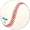 George Hendrick Autographed Official MLB Baseball St. Louis Cardinals, Oakland A's Beckett BAS QR #BM25768
