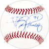 John Shelby Autographed Official Professional Baseball Baltimore Orioles, Los Angeles Dodgers Beckett BAS QR #BM25821