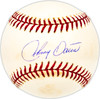 Johnny Oates Autographed Official AL Baseball Los Angeles Dodgers, Baltimore Orioles Beckett BAS QR #BM25043