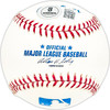 Willard Hunter Autographed Official MLB Baseball Los Angeles Dodgers, New York Mets Beckett BAS QR #BM25509