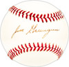 Jim Greengrass Autographed Official NL Baseball Cincinnati Reds, Philadelphia Phillies Beckett BAS QR #BM25589
