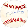 Ken MacKenzie Autographed Official NL Baseball New York Mets, Atlanta Braves Beckett BAS QR #BM25651