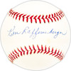Ken Raffensberger Autographed Official NL Baseball Philadelphia Phillies, Cincinnati Reds Beckett BAS QR #BM25845