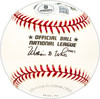 Stan Williams Autographed Official NL Baseball Los Angeles Dodgers "Pitcher 1954-74" Beckett BAS QR #BM25184
