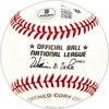 Boots Day Autographed Official NL Baseball Expos, Cardinals Beckett BAS QR #BM25305