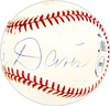 Willie Davis Autographed Official NL Baseball Los Angeles Dodgers Beckett BAS QR #BM25557