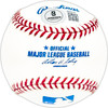 Ken Suarez Autographed Official MLB Baseball Indians, KC A's Beckett BAS QR #BM25763