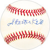 Everett Skeeter Kell Autographed Official AL Baseball Philadelphia A's Beckett BAS QR #BM25834