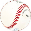 Glenn Davis Autographed Official NL Baseball Houston Astros Beckett BAS QR #BM25002