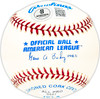 Mike Cuellar Autographed Official AL Baseball Baltimore Orioles "67 AL CY" Beckett BAS QR #BM25010