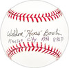 Weldon Hoss Bowlin Autographed Official MLB Baseball Kansas City A's "Kansas City A's 1967" Beckett BAS QR #BM25017