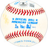 Alvis Tex Shirley Autographed Official AL Baseball Philadelphia A's "Best Wishes Larry" Beckett BAS QR #BM25141