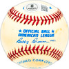 Tom Ferrick Autographed Official AL Baseball New York Yankees Beckett BAS QR #BM25269