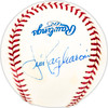 Jim Pagliaroni Autographed Official MLB Baseball Pittsburgh Pirates, Boston Red Sox Beckett BAS QR #BM25407