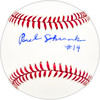 Paul Schramka Autographed Official MLB Baseball Chicago Cubs Beckett BAS QR #BM25525