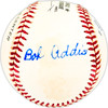 Bob Addis Autographed Official NL Baseball Chicago Cubs Beckett BAS QR #BM25549