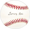 Tommy Reis Autographed Official MLB Baseball Philadelphia Phillies Beckett BAS QR #BM25068