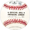 Glen Hobbie Autographed Official NL Baseball Chicago Cubs Beckett BAS QR #BM25084