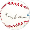Russ Sullivan Autographed Official MLB Baseball Detroit Tigers Beckett BAS QR #BM25086