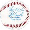 Bob Engel Autographed Official California League Baseball Umpire "NL Umpire 1965-90" Beckett BAS QR #BM25134