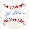Gordie Windhorn Autographed Official MLB Baseball New York Yankees Beckett BAS QR #BM25250