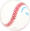 Jake Striker Autographed Official AL Baseball Cleveland Indians, Chicago White Sox Beckett BAS QR #BM25365