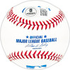 Cleo James Autographed Official MLB Baseball Chicago Cubs Beckett BAS QR #BM25456