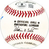 Ron Blackburn Autographed Official NL Baseball Pittsburgh Pirates Beckett BAS QR #BM25569