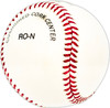 Ron Blackburn Autographed Official NL Baseball Pittsburgh Pirates Beckett BAS QR #BM25569