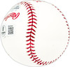 Jay Johnstone Autographed Official 1978 World Series Logo MLB Baseball New York Yankees "78 WS " Beckett BAS QR #BM25599