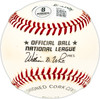 Ralph Brickner Autographed Official NL Baseball Boston Red Sox Beckett BAS QR #BM25741