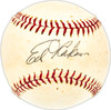 Ed Rakow Autographed Official Wilson Baseball Los Angeles Dodgers, Detroit Tigers Beckett BAS QR #BM25077