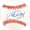 Dick Stuart Autographed Official NL Baseball Pittsburgh Pirates Beckett BAS QR #BM25109