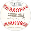 Rod Miller Autographed Official NL Baseball Brooklyn Dodgers "Dodgers 1957" Beckett BAS QR #BM25330