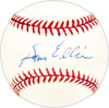 Sammy Ellis Autographed Official NL Baseball Cincinnati Reds Beckett BAS QR #BM25476