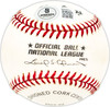 Bob Anderson Autographed Official NL Baseball Chicago Cubs Beckett BAS QR #BM25572