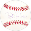 Mike Krukow Autographed Official MLB Baseball San Francisco Giants Beckett BAS QR #BM25686