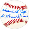 Harlond Clift Autographed Official AL Baseball St. Louis Browns Beckett BAS QR #BM25746