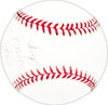 Ed Figueroa Autographed Official 1978 World Series Logo MLB Baseball New York Yankees "1978 World Champs" Beckett BAS QR #BM25617