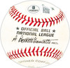 Cletus "Boots" Poffenberger Autographed Official NL Baseball Br. Los Angeles Dodgers, Detroit Tigers Beckett BAS QR #BM25777