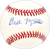 Bill Miller Autographed Official AL Baseball New York Yankees Beckett BAS QR #BM25275