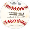 Vern Benson Autographed Official NL Baseball St. Louis Cardinals, New York Yankees Beckett BAS QR #BM25548