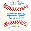 Dick McAuliffe Autographed Official AL Baseball Detroit Tigers "68 WS Champs, All Star 65,66,67 75 AL Champs" Beckett BAS QR #BM25507