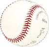 Nino Bongiovanni Autographed Official NL Baseball Cincinnati Reds Beckett BAS QR #BM25514