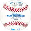 Bob "Hawk" Taylor Autographed Official MLB Baseball Milwaukee Braves "1957 Braves" Beckett BAS QR #BM25789