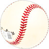 Wes Westrum Autographed Official NL Baseball New York Giants "1947-57" Beckett BAS QR #BM25384